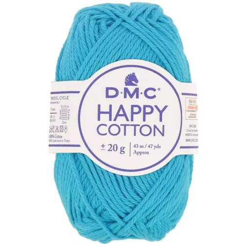 Happy Cotton DMC - amigurumi special - Azure blue (n°786) x43m