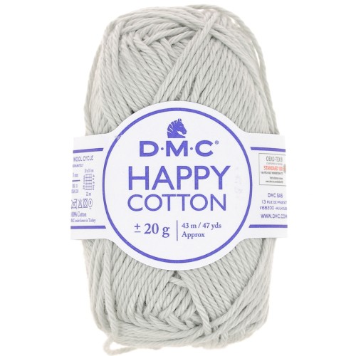 Happy Cotton DMC - amigurumi special - Light grey (n°757) x43m