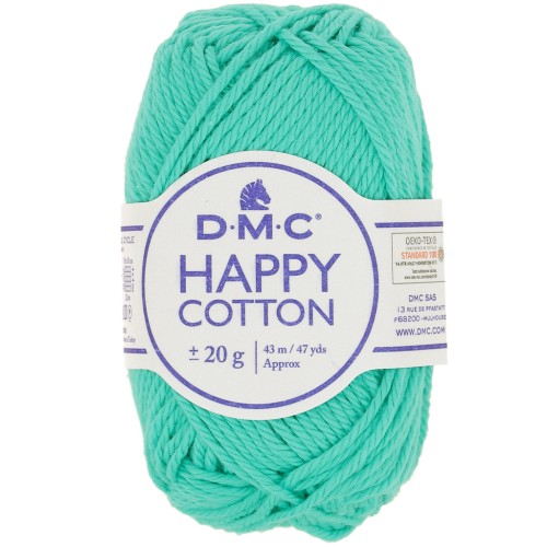 Happy Cotton DMC - amigurumi special - Turquoise (n°784) x43m