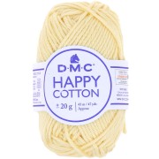 Happy Cotton DMC - for amigurumi - Pale yellow (n°770) x43m|raw }}