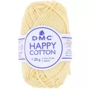Happy Cotton DMC - for amigurumi - Pale yellow (n°770) x43m