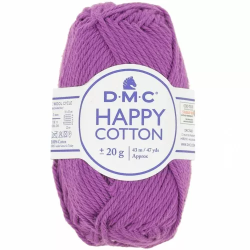 Happy Cotton DMC - for amigurumi - Violine (n°756) x43m