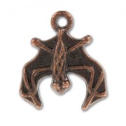Bat charm 18,5mm Old Copper tone x1|raw }}
