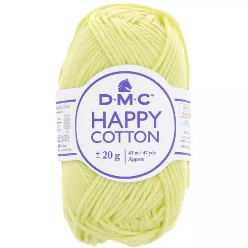 Happy Cotton DMC - for amigurumi - Anise green (n°778) x43m