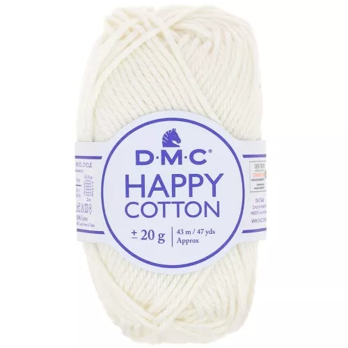 Happy Cotton DMC - for amigurumi - Ecru (n°761) x43m