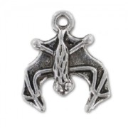 Bat charm 18,5mm Old Silver tone x1|raw }}