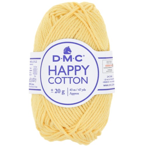Happy Cotton DMC - for amigurumi - Vanilla (n°787) x43m