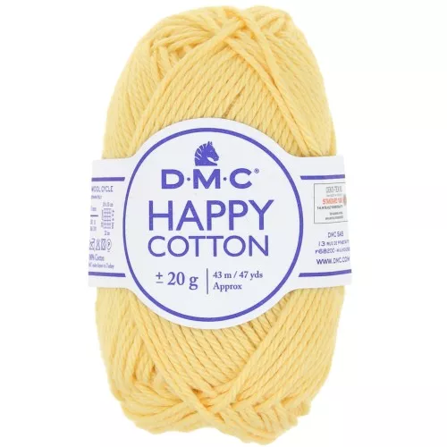 Happy Cotton DMC - for amigurumi - Vanilla (n°787) x43m