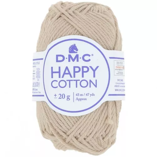 Happy Cotton DMC - for amigurumi - Beige (n°773) x43m