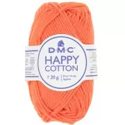 Happy Cotton DMC - for amigurumi - Dark orange (n°753) x43m
