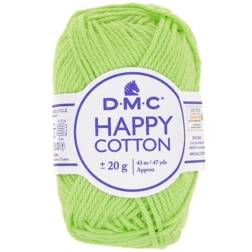 Happy Cotton DMC - for amigurumi - Light green (n°779) x43m