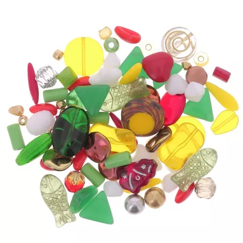 Bohemian beads assortment - Christmas color - Christmas x50g