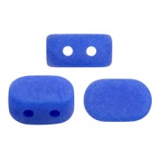 4x6mm Lipsi® Glass beads by Puca® - Opaque Sapphire Mat x10g|raw }}