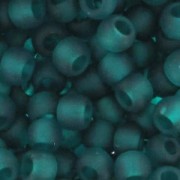 Toho Seed beads 11/0 TO11R8DF - Transparent Frosted Teal x8g