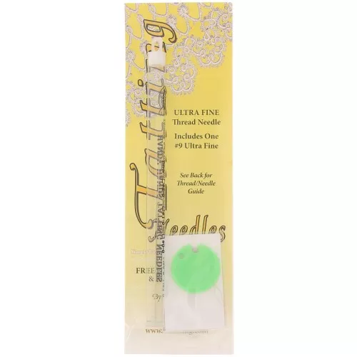 Tatting needles - frivolity lace - Size 9 - Ultra Fine x1