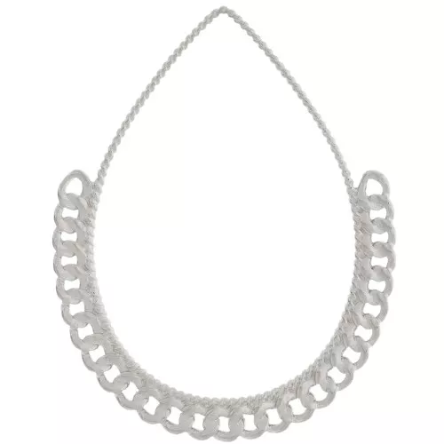 38x30.5mm 304L stainless steel Drop pendants with chain x2