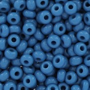 Preciosa Seed beads 11/0 2 mm - Blue Jean Opaque x20g