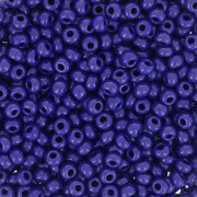 Preciosa Seed beads 9/0 2.5 mm - Cobalt Opaque x20g