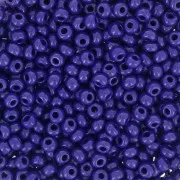 Preciosa Seed beads 9/0 2.5 mm - Cobalt Opaque x20g