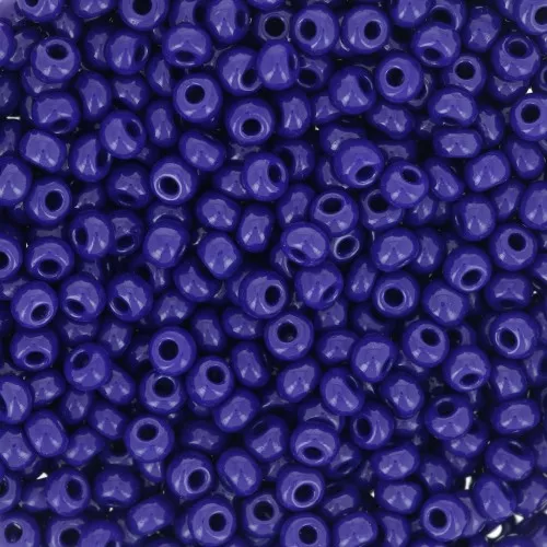 Preciosa Seed beads 9/0 2.5 mm - Cobalt Opaque x20g