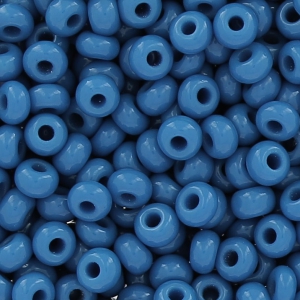Preciosa Seed beads 9/0 2.5 mm - Blue Jean Opaque x20g