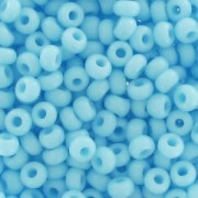 Preciosa Seed beads 9/0 2.5 mm - Aquamarine Opaque x20g