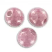 Round beads 4mm Opaque Light Rose Ceramic Look x50