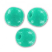 Round beads 4mm Green Turquoise x50|raw }}