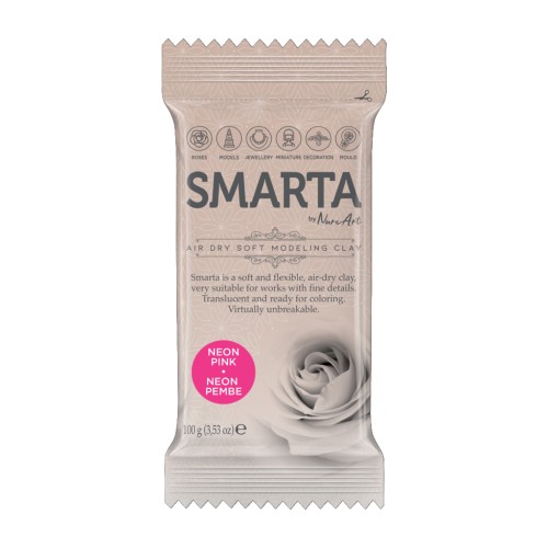 Smarta Clay - Neon Pink x100g