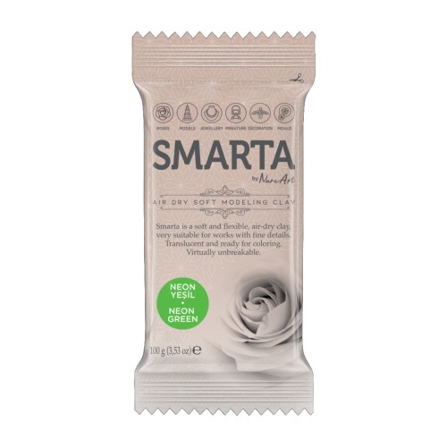 Smarta Clay - Neon Green x100g