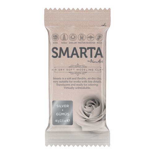 Smarta clay - Silver x60g