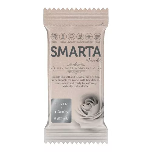 Smarta clay - Silver x60g