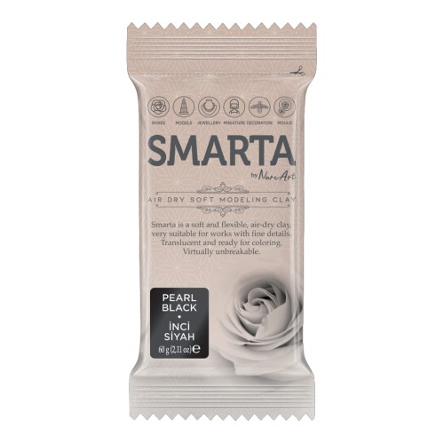 Smarta clay - Pearly Black x60g