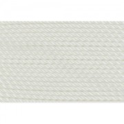 Nylon Power Bead Cord  0.7mm White x2 m|raw }}