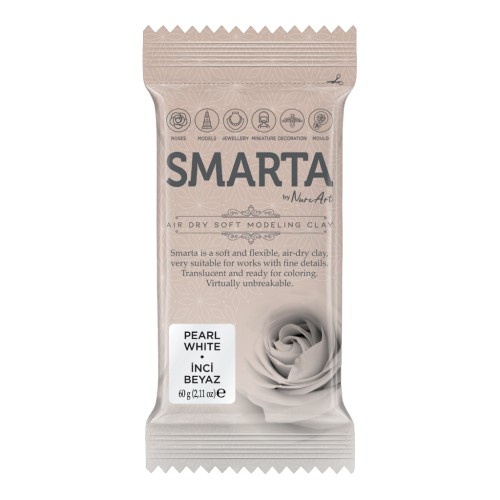 Smarta clay - Pearly White x60g