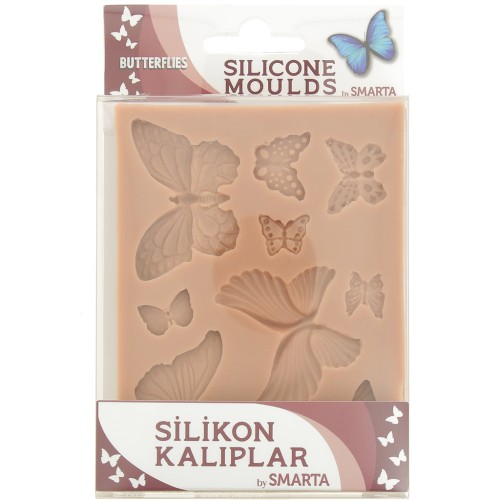 Smarta Silicone Mould - Butterflies x1