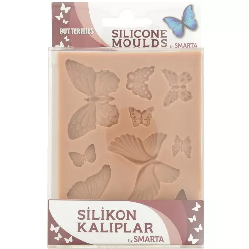 Smarta Silicone Mould - Butterflies x1