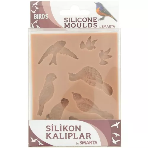 Smarta silicone mold - Birds x1