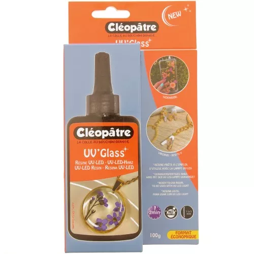 Cleopatra LED UV resin - UV Glass x100gr