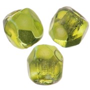 True 2mm Fire Polished faceted round beads - Crystal Olive Metallic Ice x50