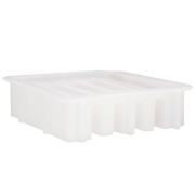 9x9 cm resin bookholder silicone mold - Transparent x1