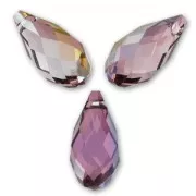 PureCrystal Drop 6010 13x6.5mm Crystal Lilac Shadow x1