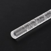 165x10mm Acrylic texture roller for polymer clay - Hearts x1