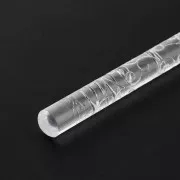 165x10mm Acrylic texture roller for polymer clay - Hearts x1