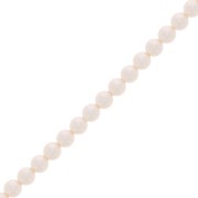 4mm Aurora 5810 Pearls - Crystal Creamrose Pearl x41cm|raw }}