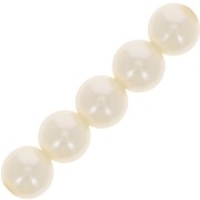 5mm Aurora 5810 Pearls - Crystal Cream Pearl x20