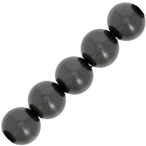5mm Aurora 5810 Pearls - Crystal Black Pearl x20