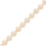 6mm Aurora 5810 Pearls - Crystal Cream Pearl x29cm|raw }}