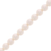 6mm Aurora 5810 Pearls - Crystal Creamrose Pearl x29cm|raw }}