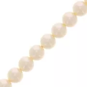 8mm Aurora 5810 Pearls - Crystal Cream Pearl x38cm